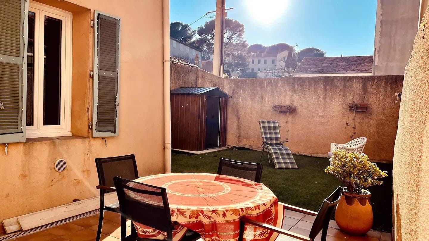 Foto 10 von 13: Ferienwohnung für 4 Personen mit Terrasse