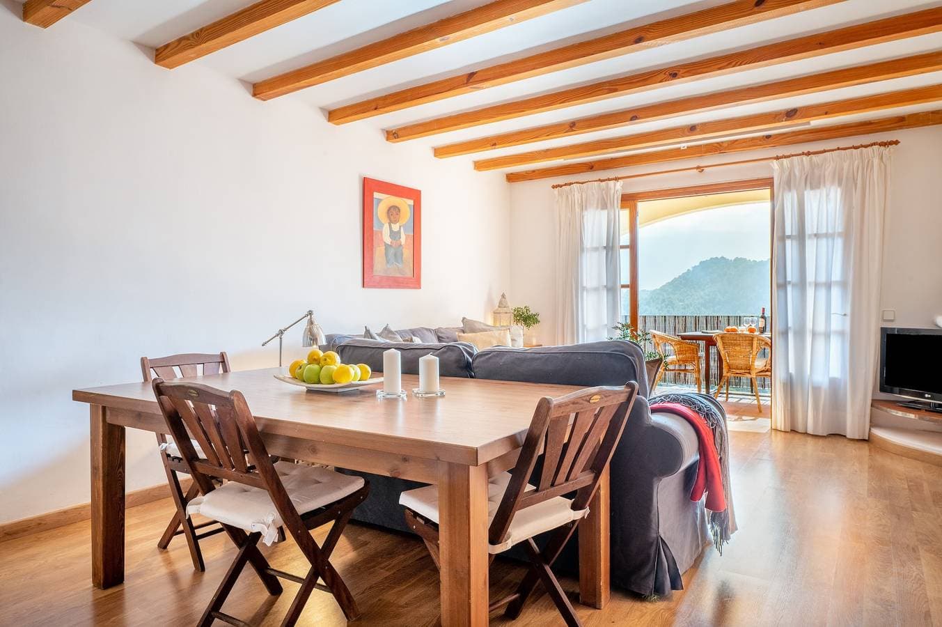 Foto 7 von 25: Apartment 'Vistasol Port de Soller' mit Bergblick, Balkon und Poolzugang