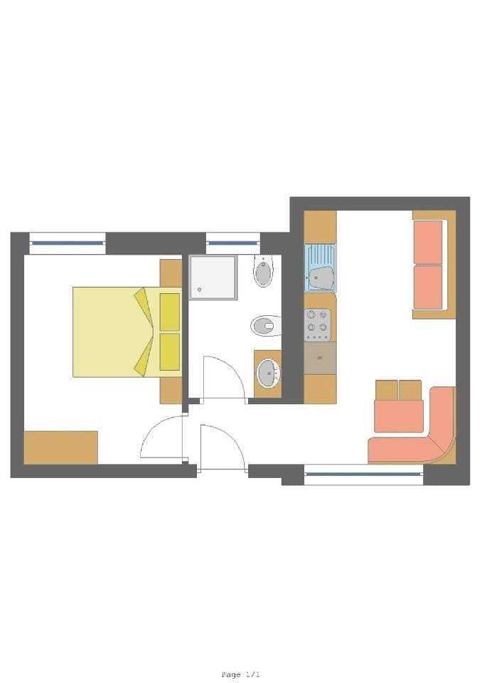 Foto 11 von 11: One-Bedroom Apartment