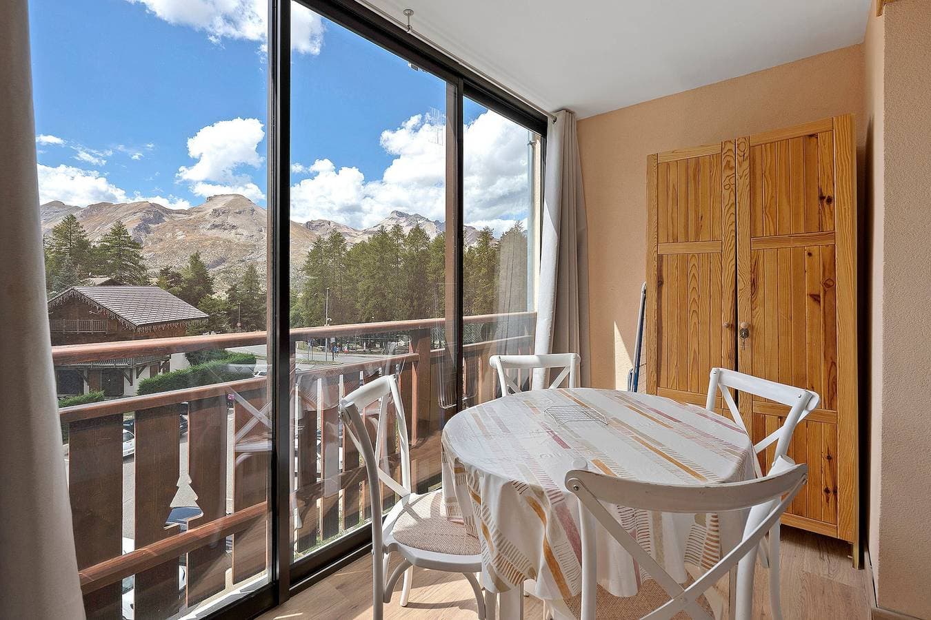 Foto 2 von 28: Studio "Les Fontettes 2" 50 m von den Skipisten mit Balkon