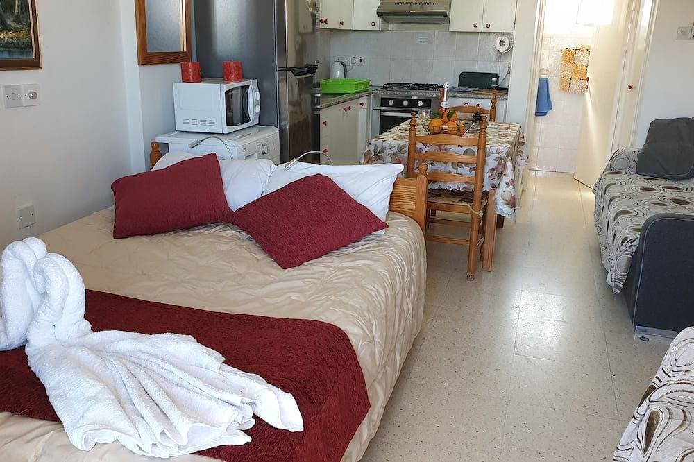 Foto 9 von 23: Studio Erster Stock 50m in der Nähe des Meeres, 28 qm, voll ausgestattete Küche