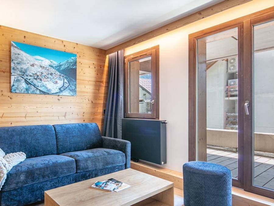 Foto 3 von 12: Les Hauts de Vaujany - Vacancéole - Studio 2 personen - Studio 2 Personen