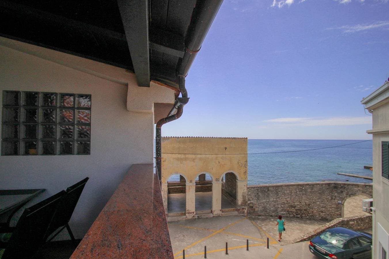 Bezauberndes Studio direkt in der Altstadt und am Meer gelegen mit Kamin und Balkon 1