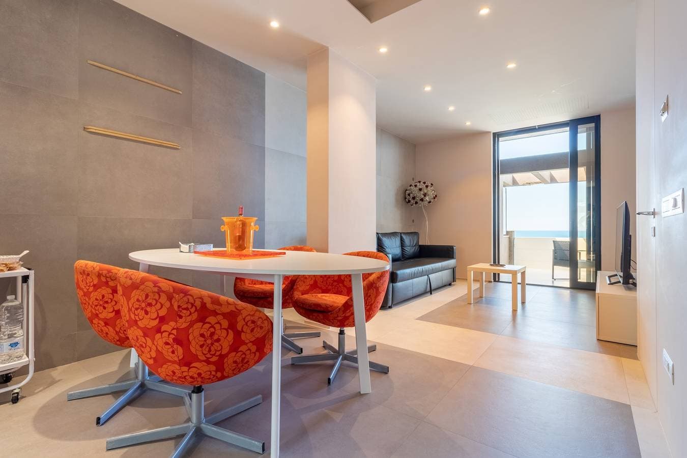 Foto 8 von 28: Apartment 'La Dimora Sul Mare' mit Meerblick, WLAN und Klimaanlage
