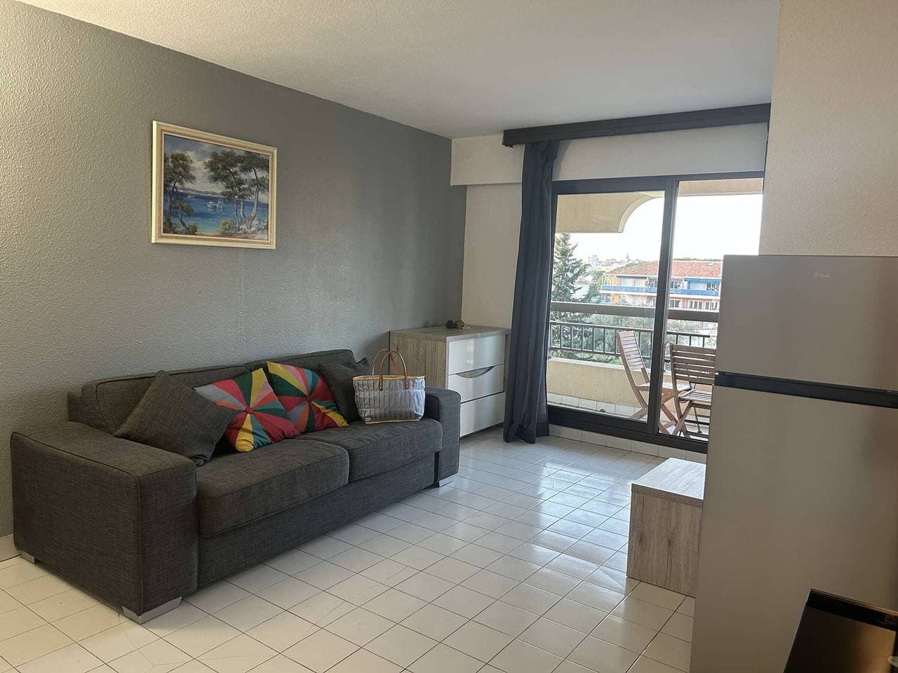 Foto 2 von 20: Studio Kabine in Strandnähe, 4 Schlafplätze, Terrasse, Fréjus, 3. Etage