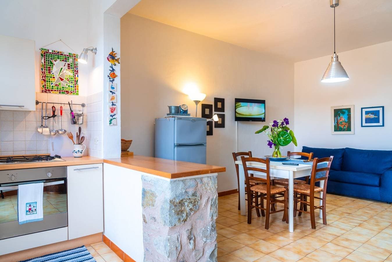Foto 9 von 17: Ferienwohnung für 6 Personen mit Garten