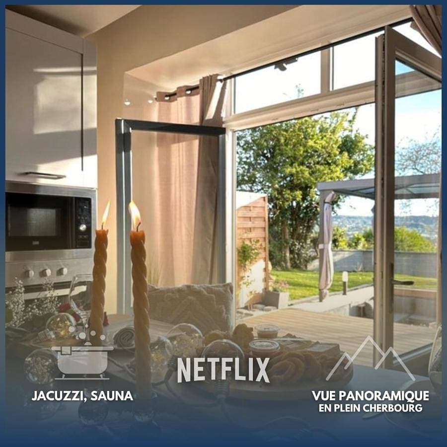 L'Envol - Jacuzzi, Sauna et belle vue 1