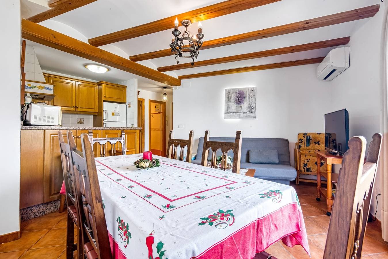 Foto 5 von 31: Ferienwohnung 'La Solana' mit Bergblick, Wi-Fi und Klimaanlage