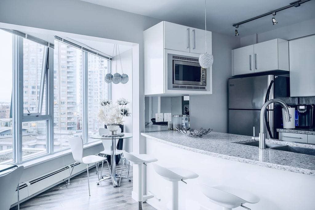 Foto 6 von 22: Atemberaubende moderne Luxus 2 Schlafzimmer, 2 Bad Wohnung mieten