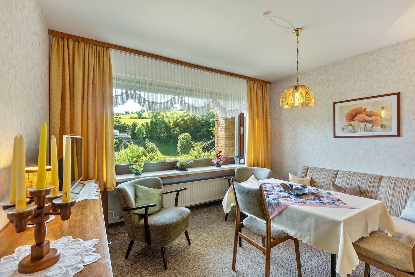 Foto 6 von 24: Ferienwohnung 'Haus Am Osterkopf' mit Bergblick, privater Terrasse und eigenem Garten
