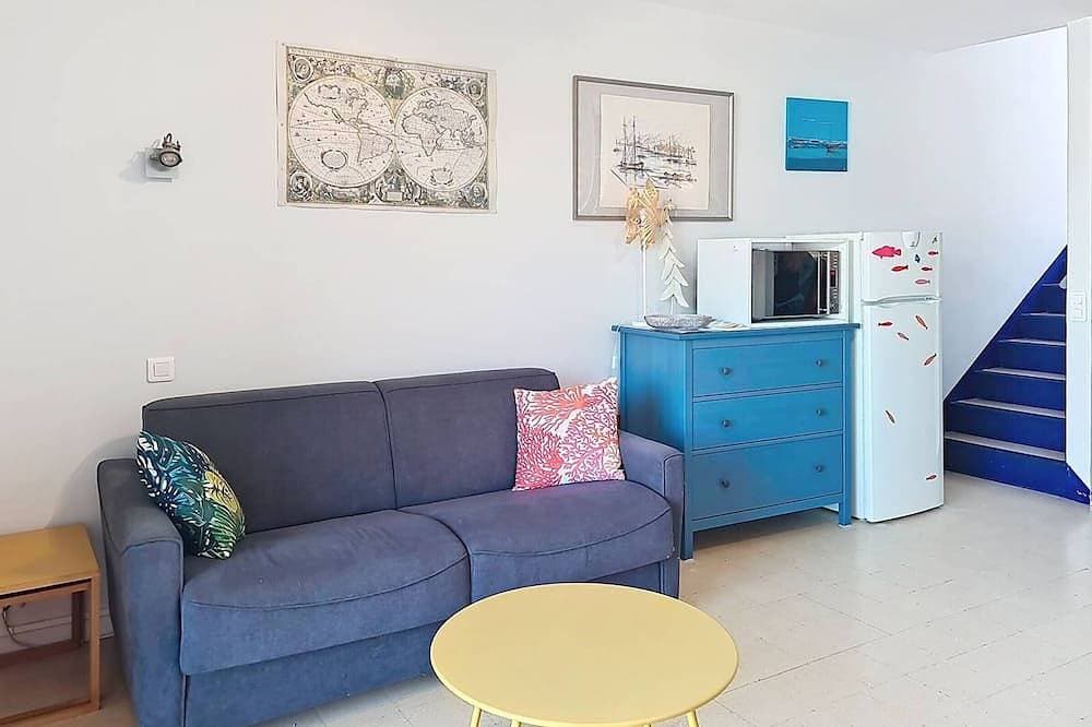 Foto 7 von 17: Renoviertes T2 Duplex 20m vom Strand mit Meerblick, Parkplatz und WIFI