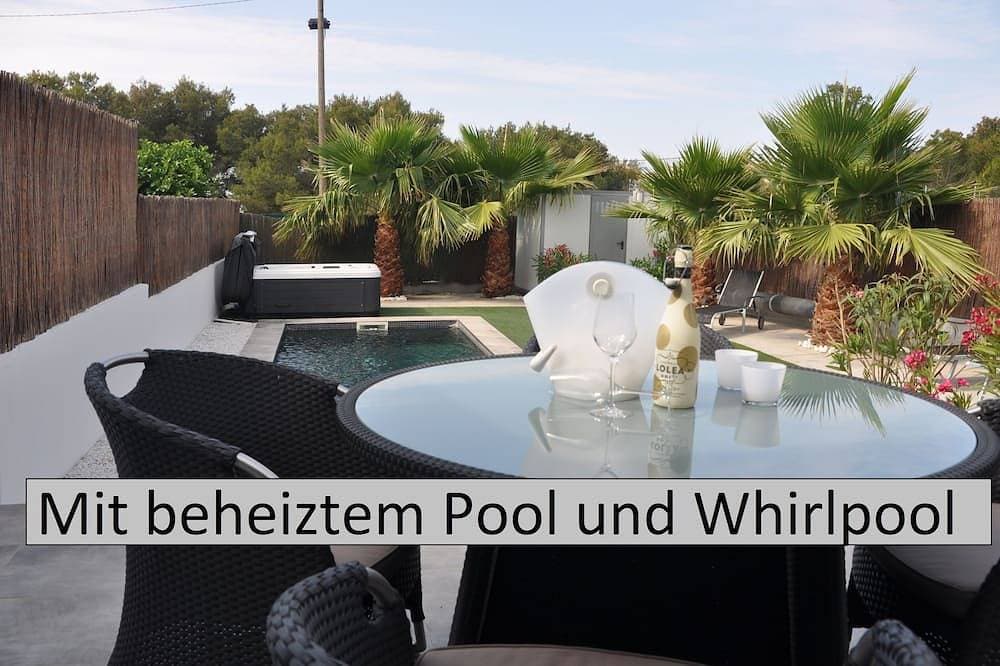 Moderner Bungalow mit beheiztem Pool, 50m vom Meer - Whirlpool - 1