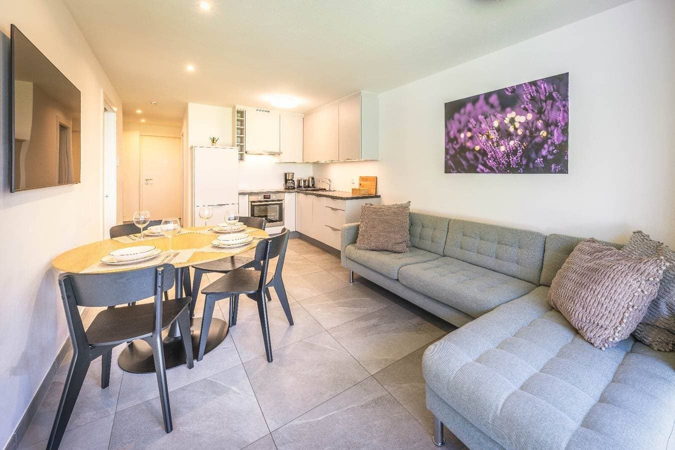 Foto 9 von 12: Apartment „Lavendel“ mit Bergblick, WLAN und Klimaanlage