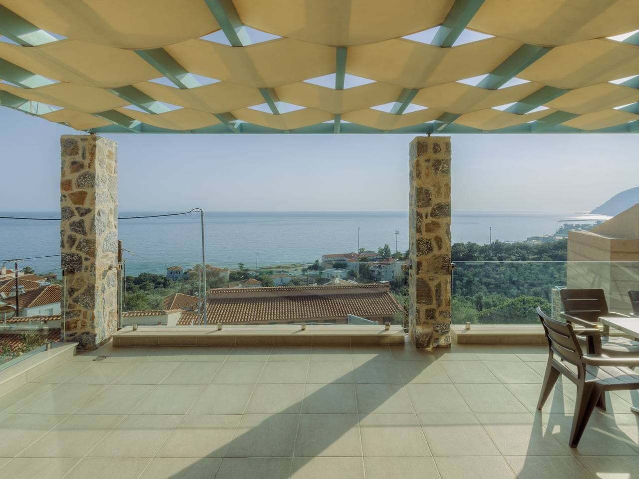Foto 13 von 24: Villa für 6 Personen mit Ausblick