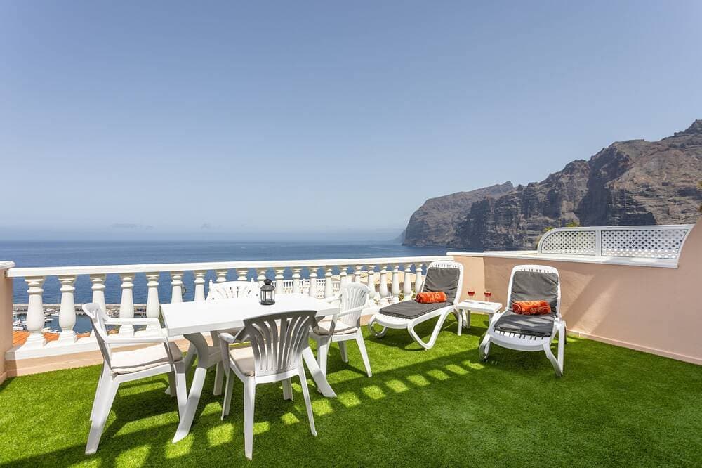 Super Lage - Panoramablick auf das Meer und die Klippen - WIFI - Satelliten-TV-Sky-TV 1