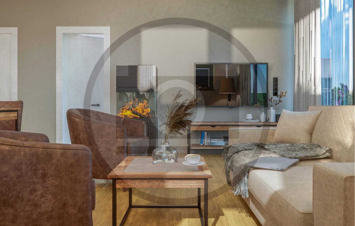 Foto 6 von 28: Gemütliche Hasselfelde Wohnung mit Sauna, Garten & Terrasse