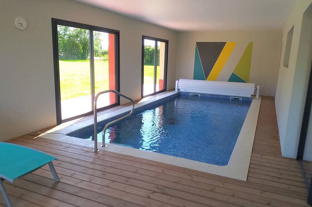 Haus privates Hallenbad nicht übersehen, auf 30 ° C in der Normandie beheizt 1