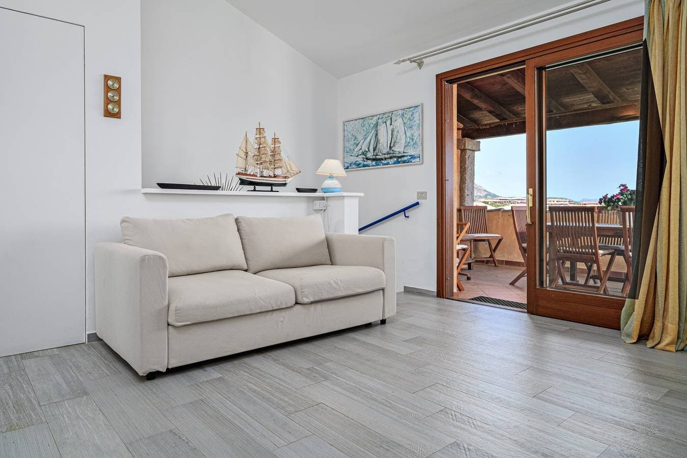 Foto 6 von 22: Ferienhaus 'Il Balcone Su Tavolara' mit Meerblick, Gemeinschaftspool und Klimaanlage