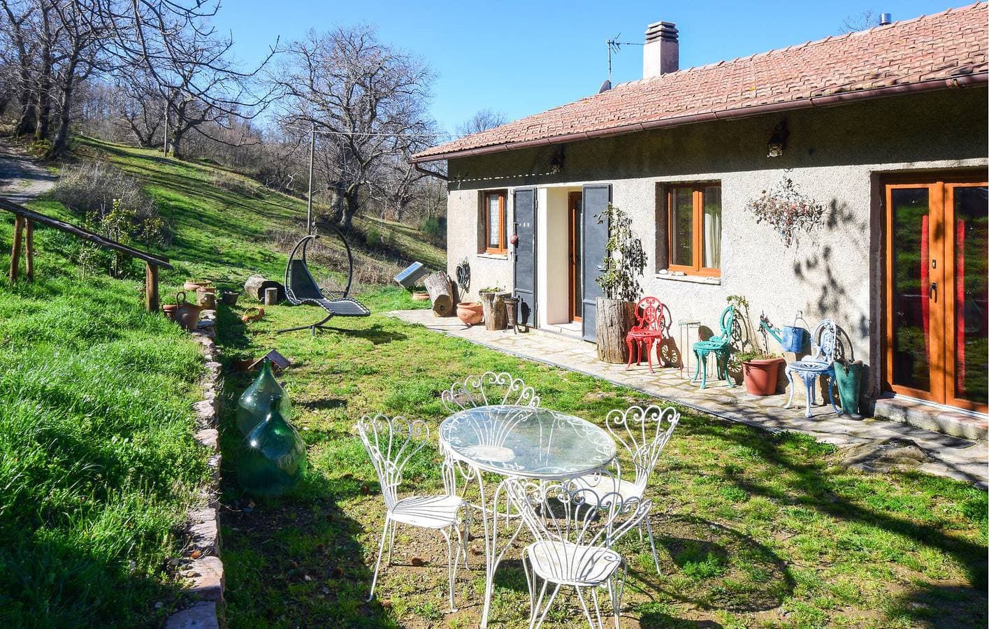 Charmante 100 m² große Ferienwohnung mit Pool, Garten und WLAN in der Nähe von Arcidosso 1