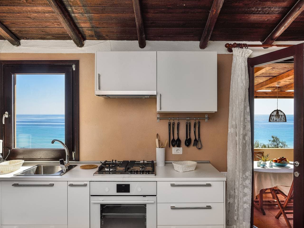 Foto 6 von 25: Villa 'Nido 3' mit Meerblick, WLAN und Klimaanlage