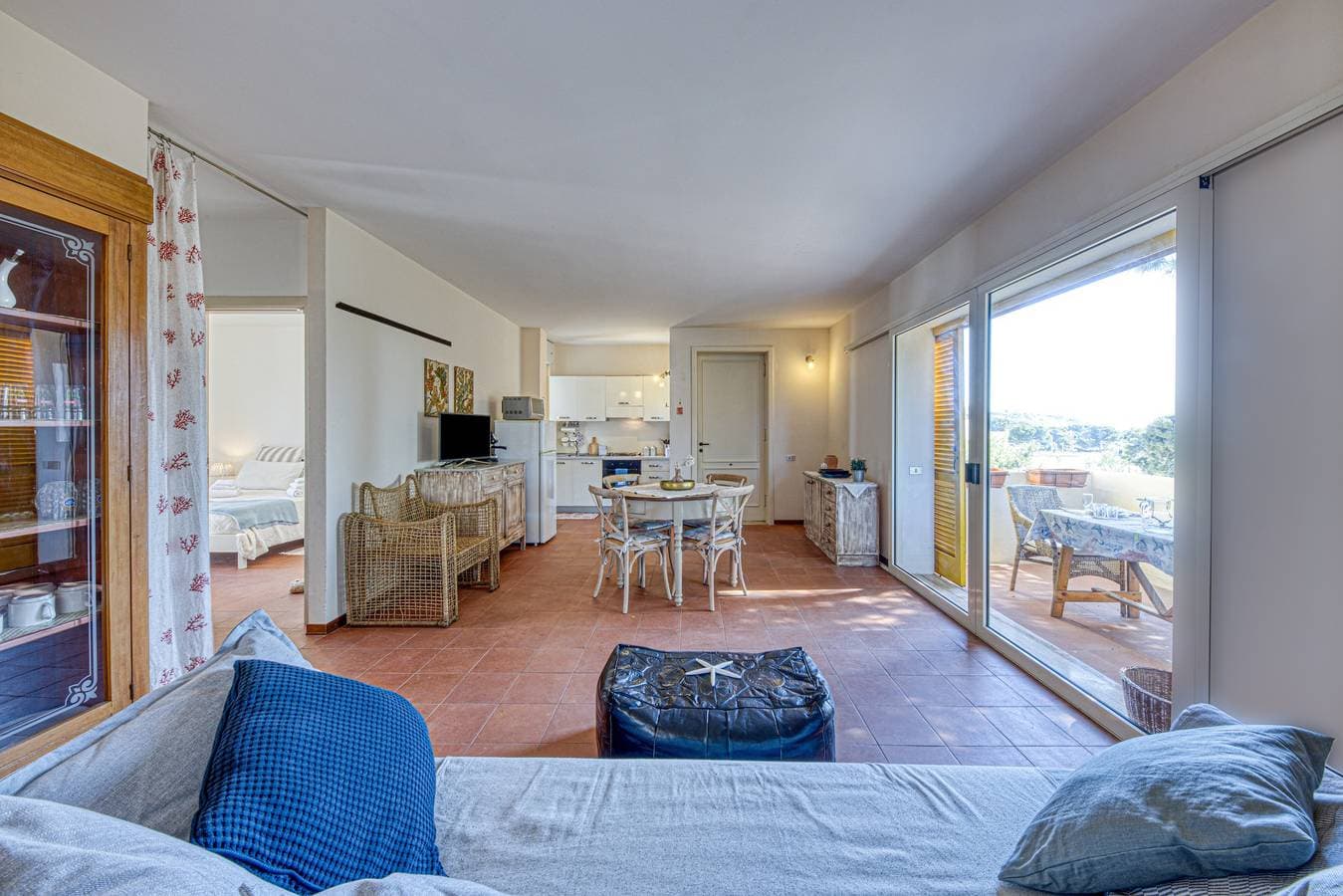 Foto 6 von 21: Ferienwohnung 'Bouganville' mit Meerblick, WLAN und Klimaanlage