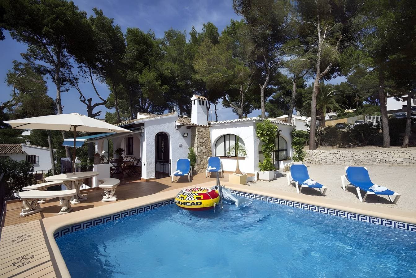 Foto 2 von 13: Ferienhaus 'Molino Moraira' mit Bergblick, Wi-Fi und Klimaanlage