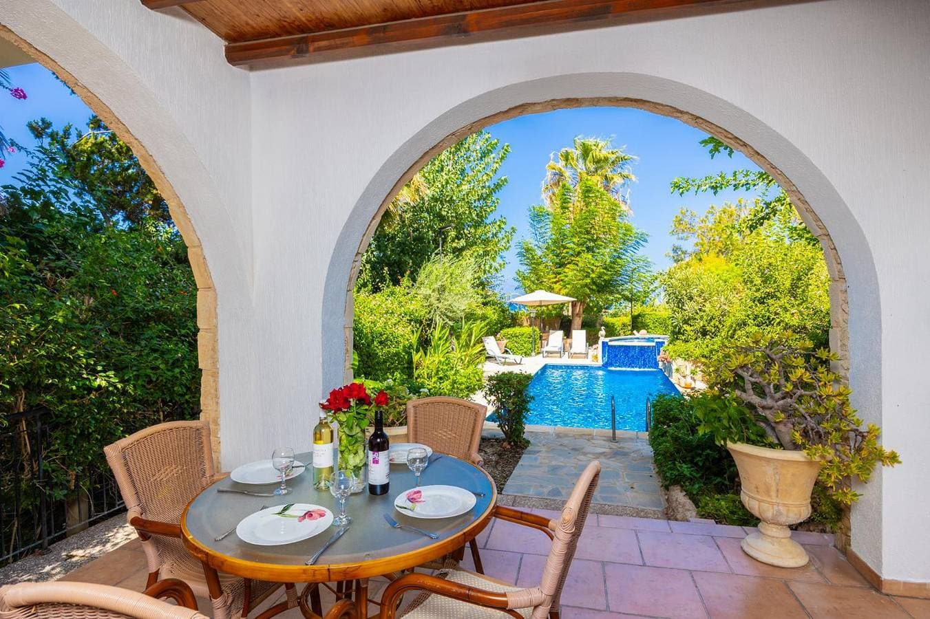 Foto 5 von 25: Villa für 4 Personen mit Garten