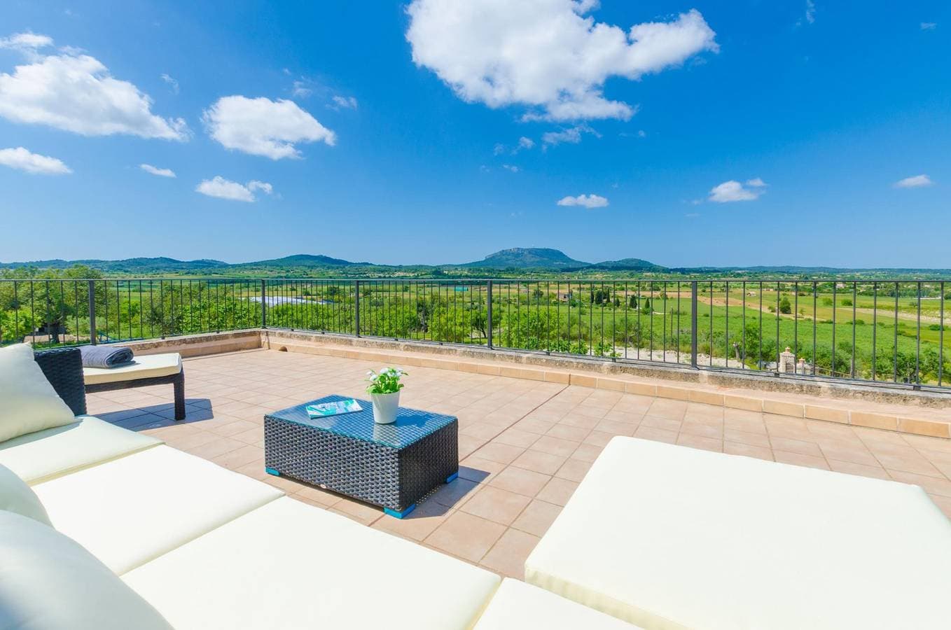 Foto 5 von 41: Son Roca - Ferienhaus mit privaten Pool in Montuïri. WiFi gratis