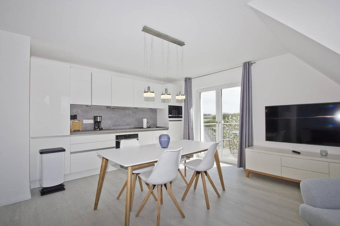 Foto 4 von 19: Ferienwohnung mit Meerblick, Balkon und Garten - Haus Inselblick FeWo MEERluft