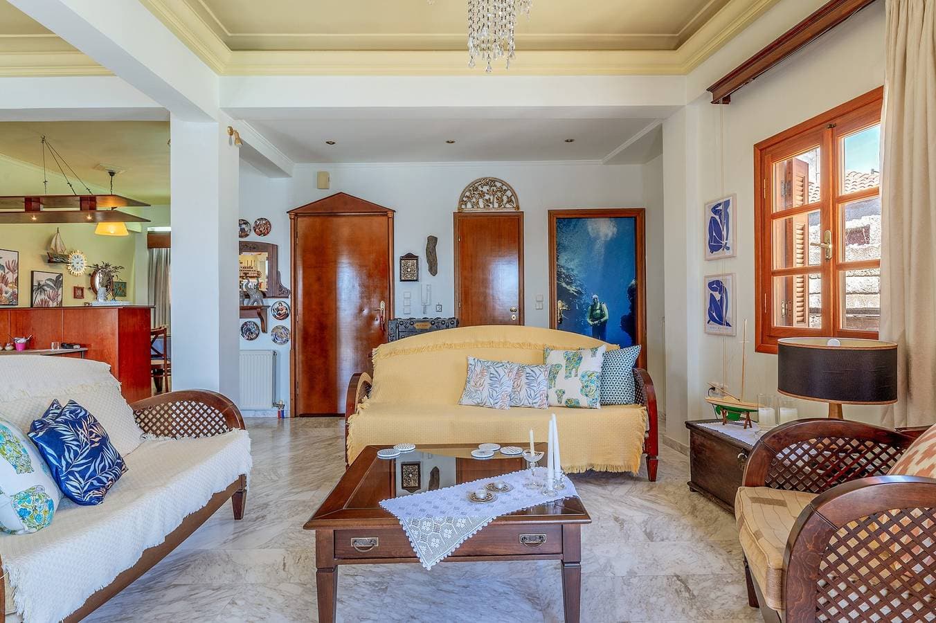 Foto 4 von 23: Apartment 'The Lalouda Of Mani' mit Meerblick, WLAN und Klimaanlage