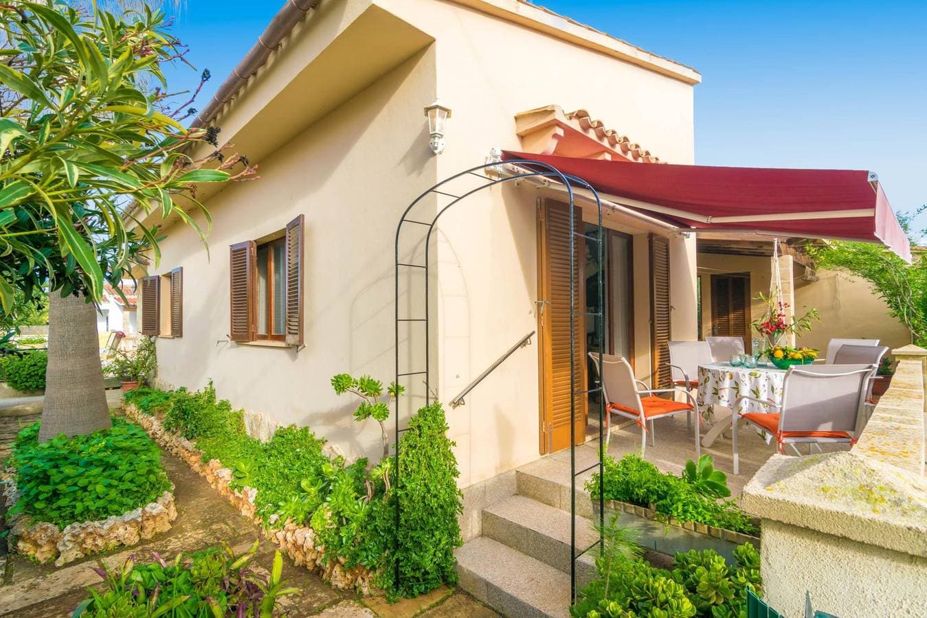 Pop - Ferienhaus mit Terrasse in Sa Rapita. WiFi gratis 1