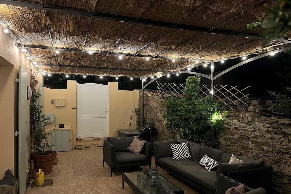 Foto 9 von 20: Schönes freistehendes Haus mit zwei Schlafzimmern, privat, mit 40qm Außenterrasse.