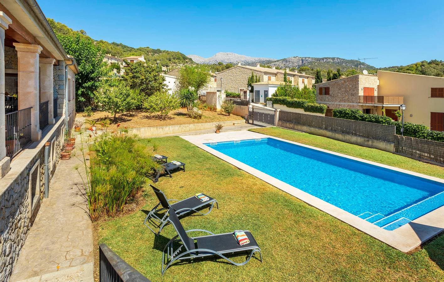 Foto 10 von 42: Gemütliche Wohnung mit Terrasse, Pool und BBQ in der Nähe von Mancor de la Vall
