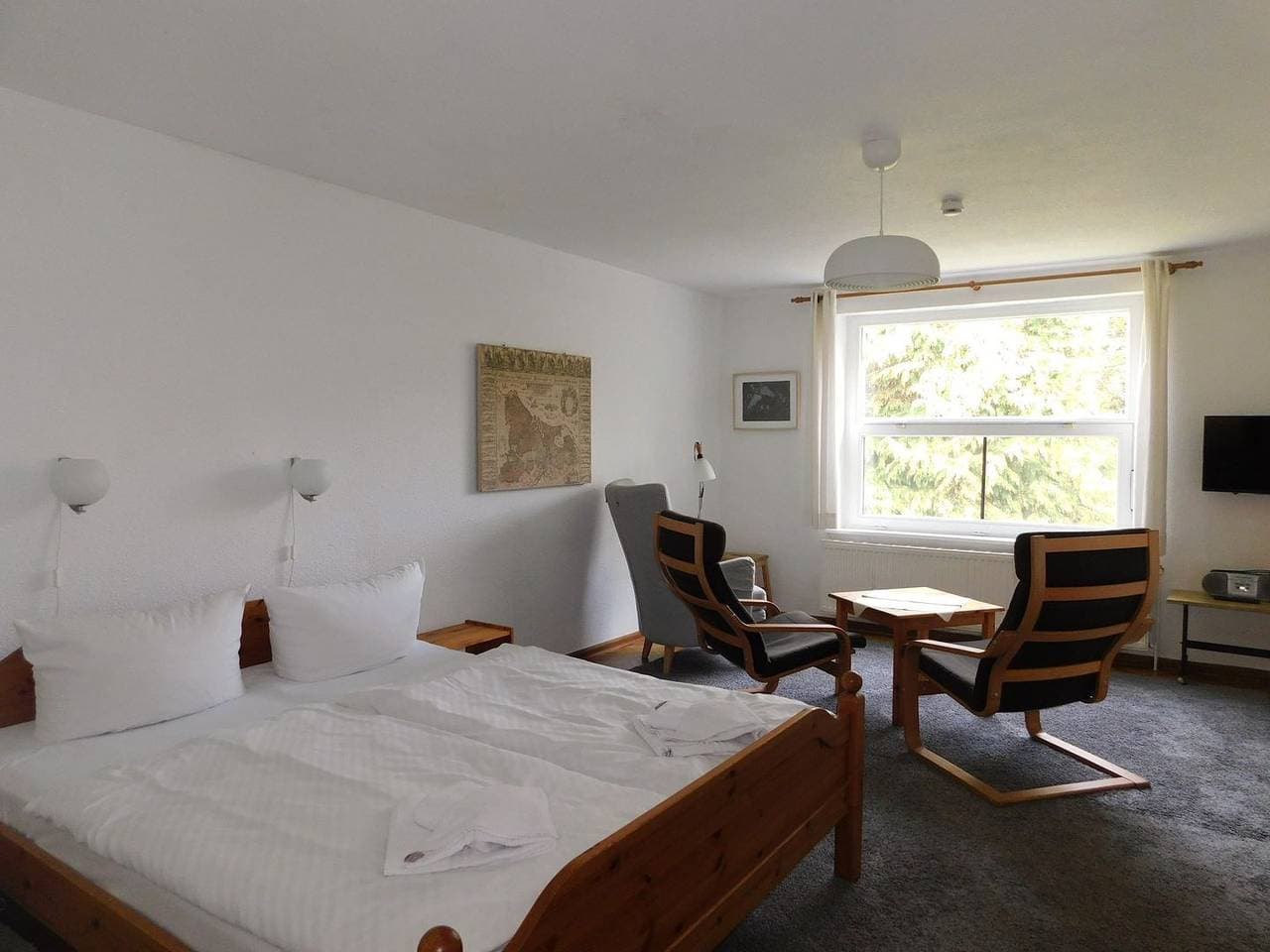 Foto 2 von 9: Ferienwohnung "Meeresrauschen" - Einraumapparment ca. 40 m² für 2 Personen