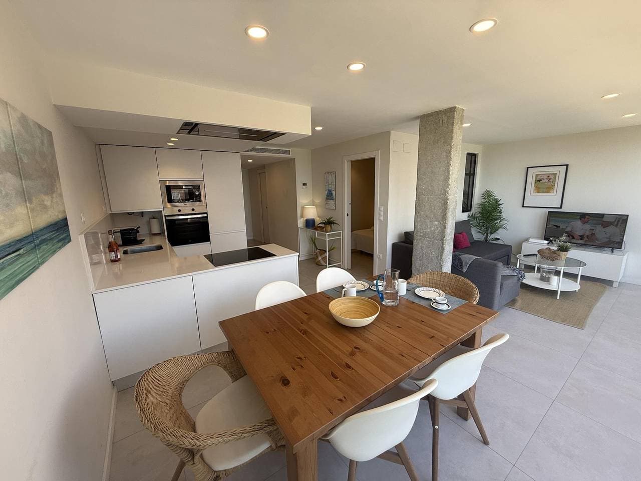Foto 3 von 30: Ferienwohnung für 4 Personen mit Meerblick