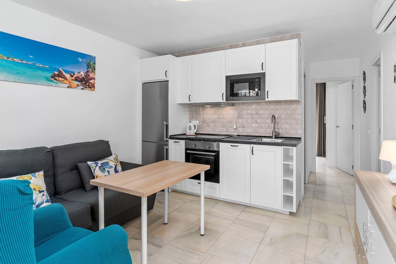 Foto 5 von 22: Ferienwohnung 'Benalmadena 2' mit Meerblick, Wi-Fi und Klimaanlage