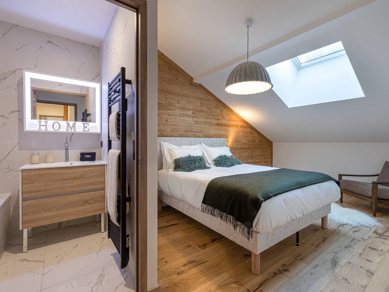 Foto 8 von 16: Hochwertige Wohnung in Courchevel 1650 mit Garage, Balkon und WLAN