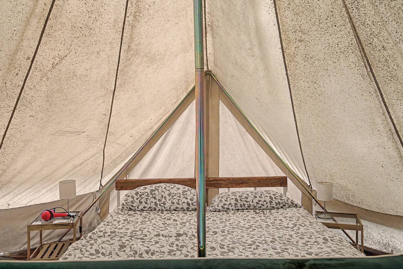 Foto 6 von 21: Glamping C Selva Tenda Quercia mit BBQ, Gemeinschaftspool und WLAN