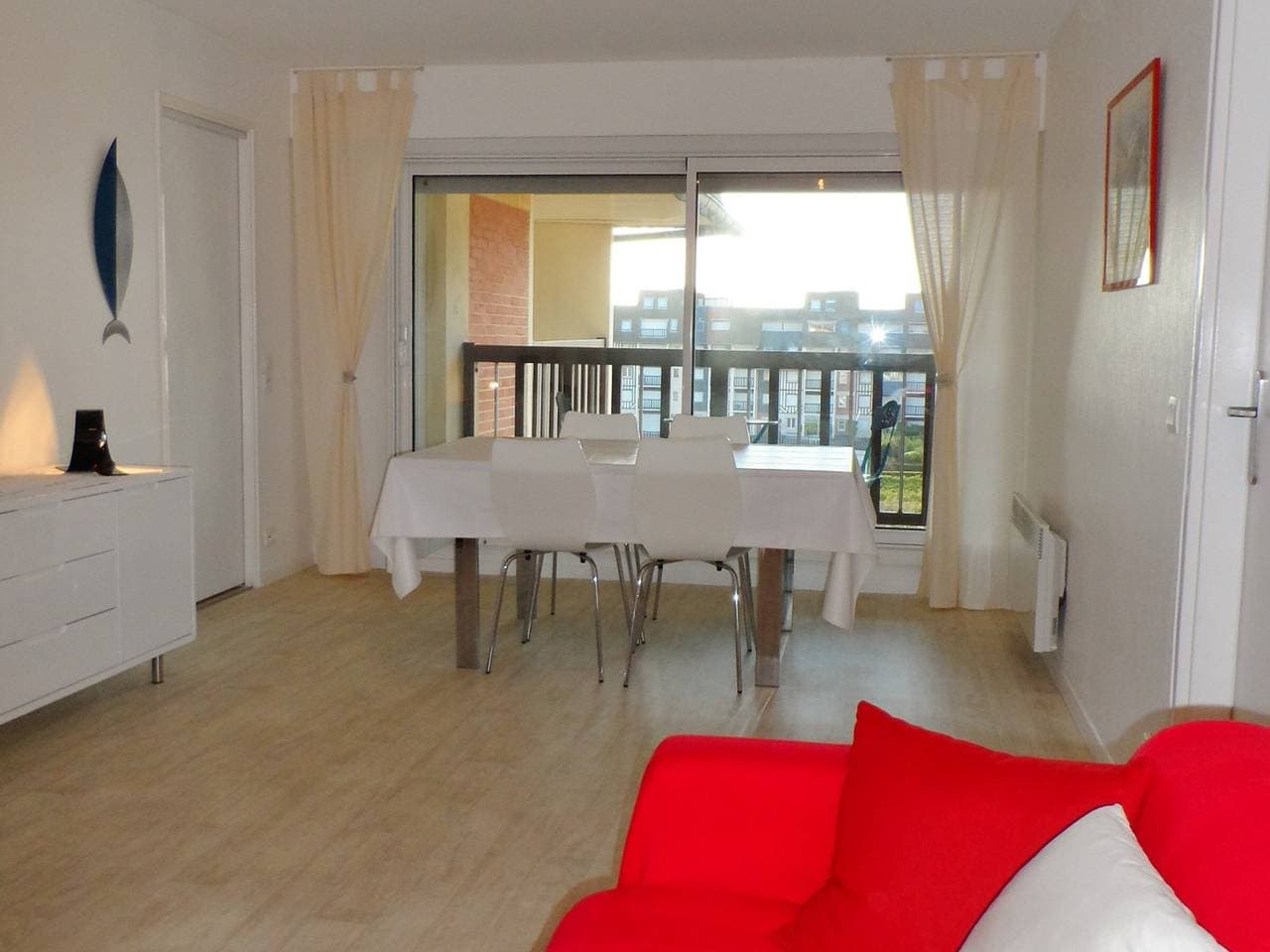 Foto 6 von 15: Cabourg - 2Z Nahe Strand mit Balkon und Parkplatz