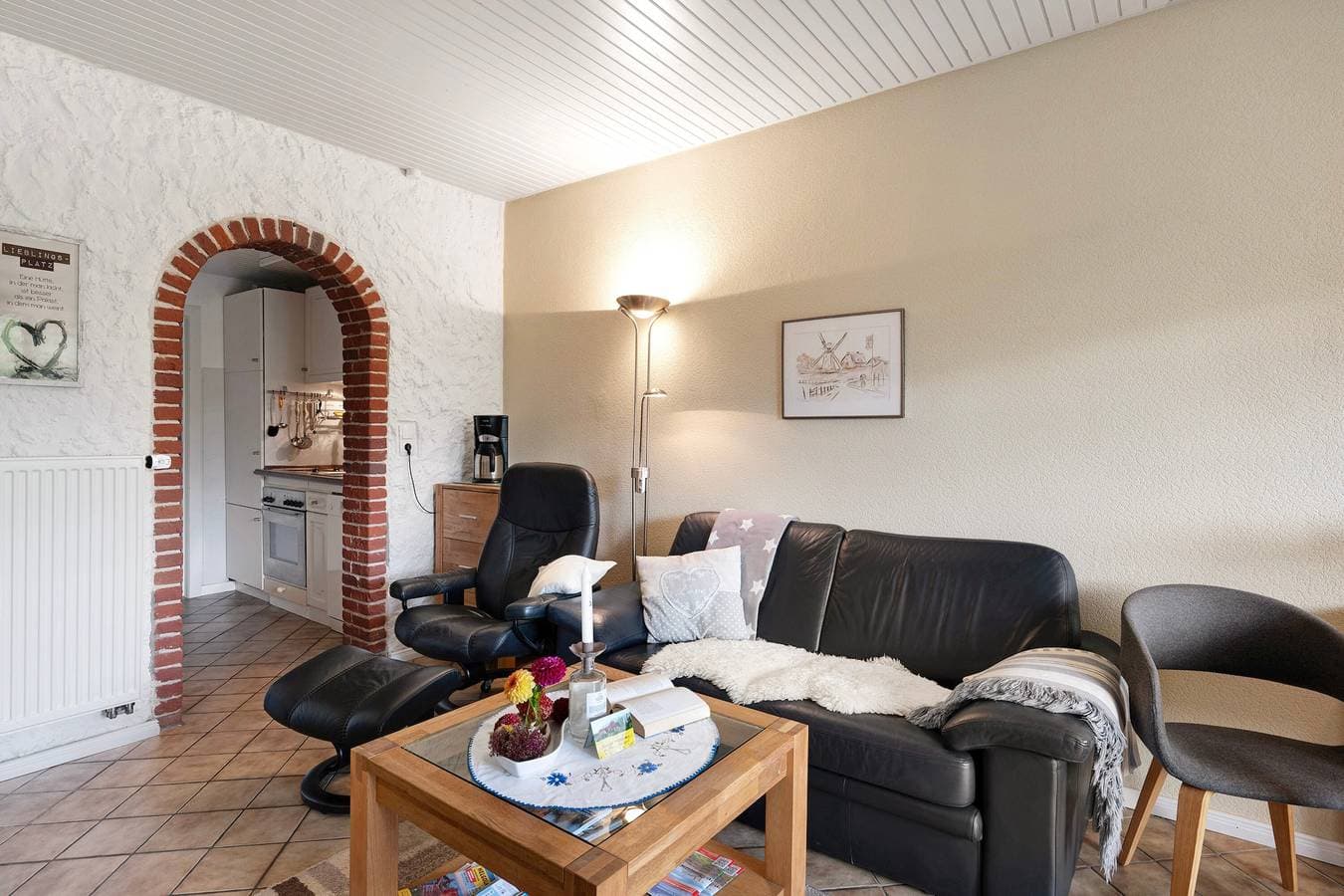 Foto 5 von 25: Ferienwohnung 'Haus Lith Deichblick' mit Meerblick, privater Terrasse und Wi-Fi