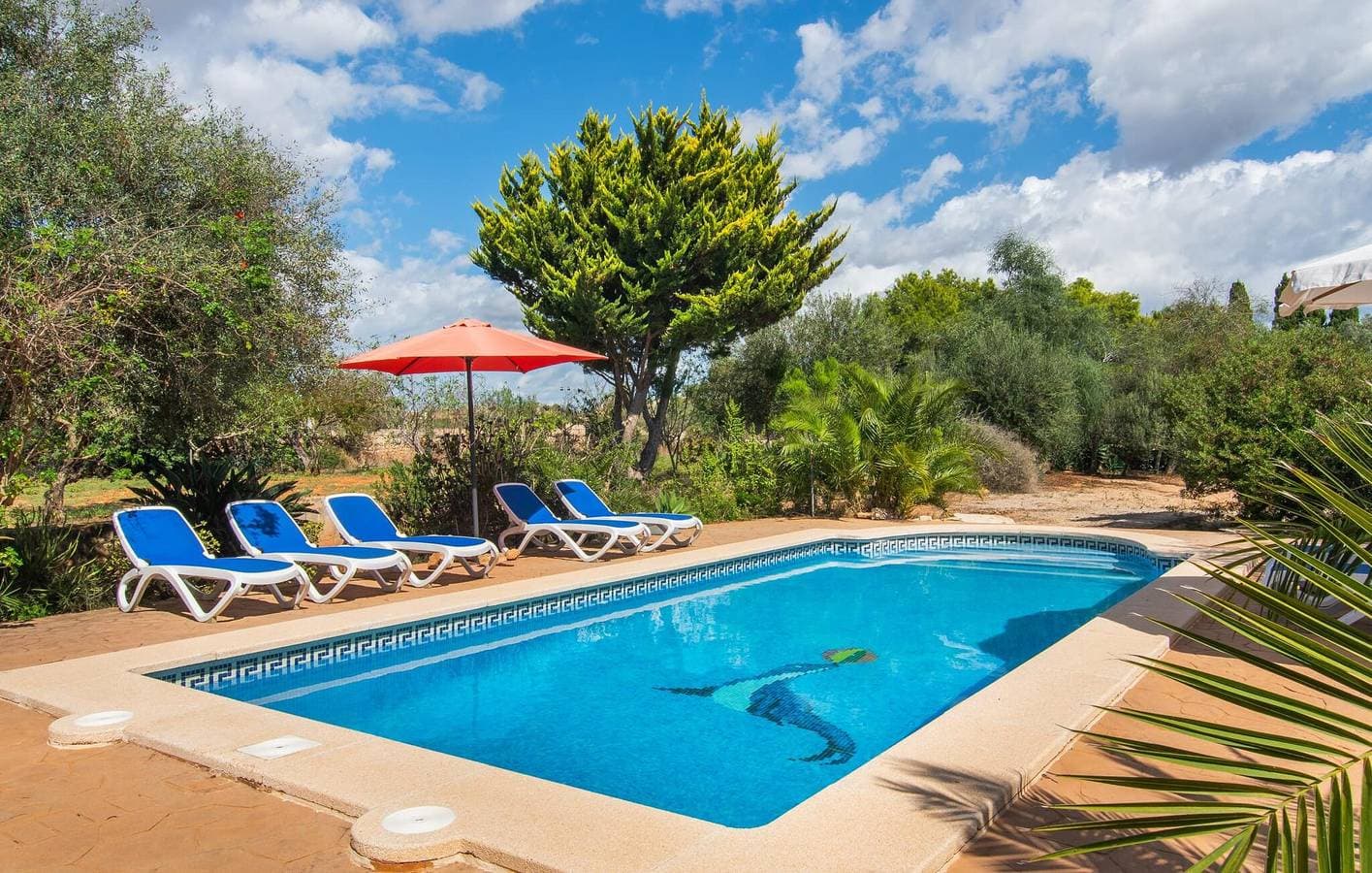 Es Llombards Terrassenwohnung mit Pool & Grill 1