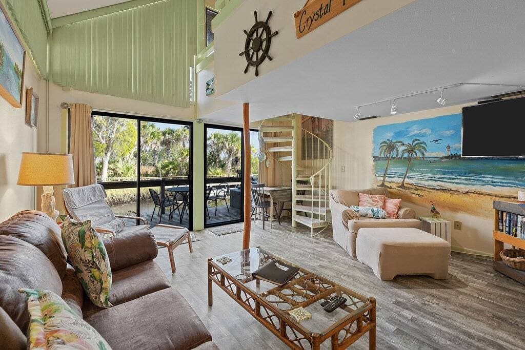 Relax and unwind in this unique waterfront property! 1