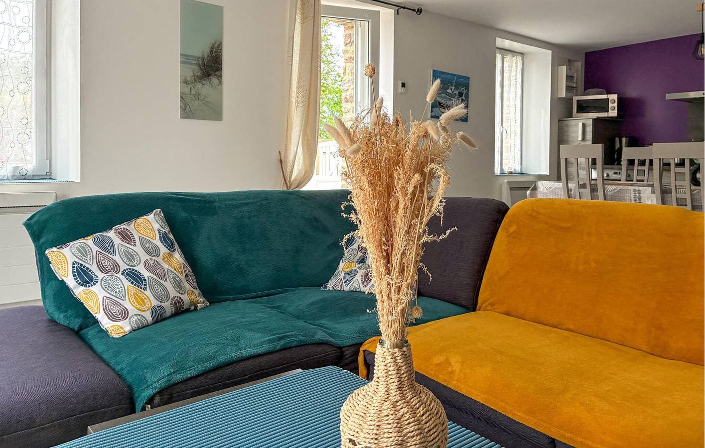 Foto 5 von 18: Gemütliche 2-Zimmer-Wohnung in der Nähe der Küste und des Stadtzentrums mit Garten und WLAN