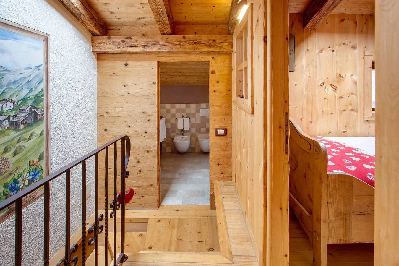 Foto 13 von 26: Ferienwohnung 'Chalet Del Cuore' mit Bergblick, privatem Garten und WLAN