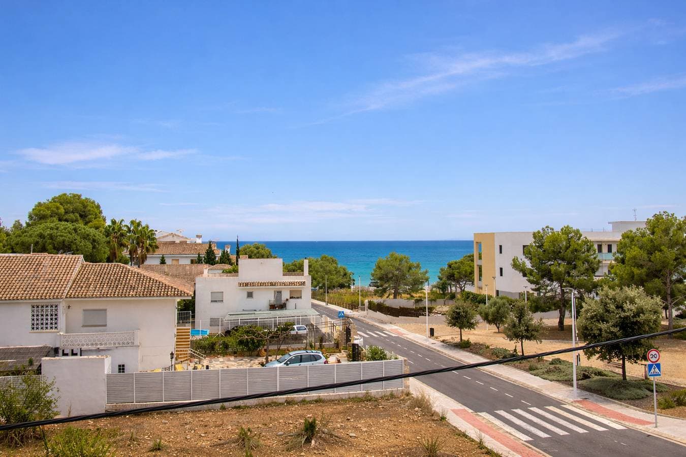 Foto 3 von 18: Terraza con vistas al mar - Alcoceber
