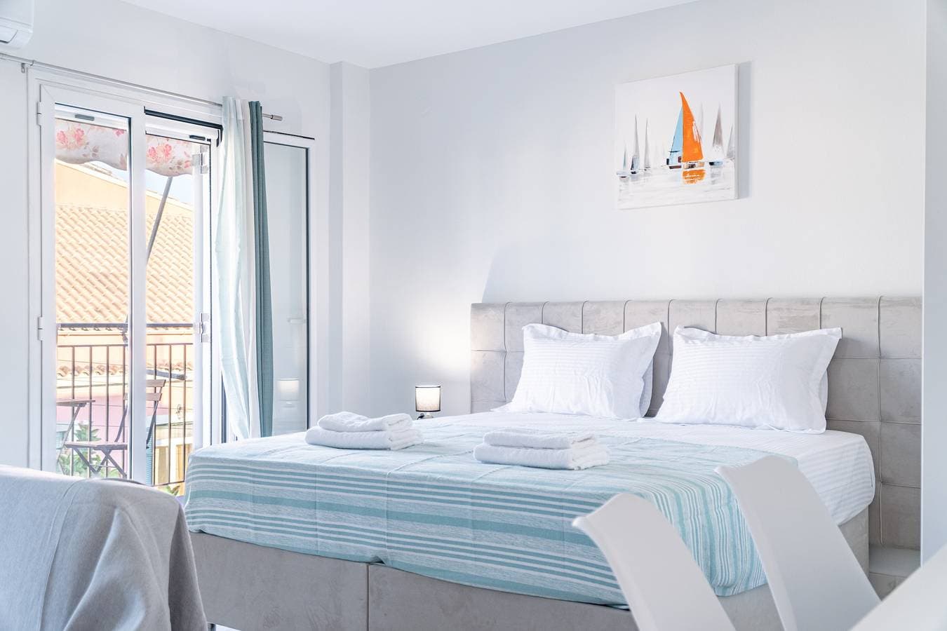 Foto 11 von 20: Studio-Apartment 'Corfu Haven' mit Balkon, WLAN und Klimaanlage