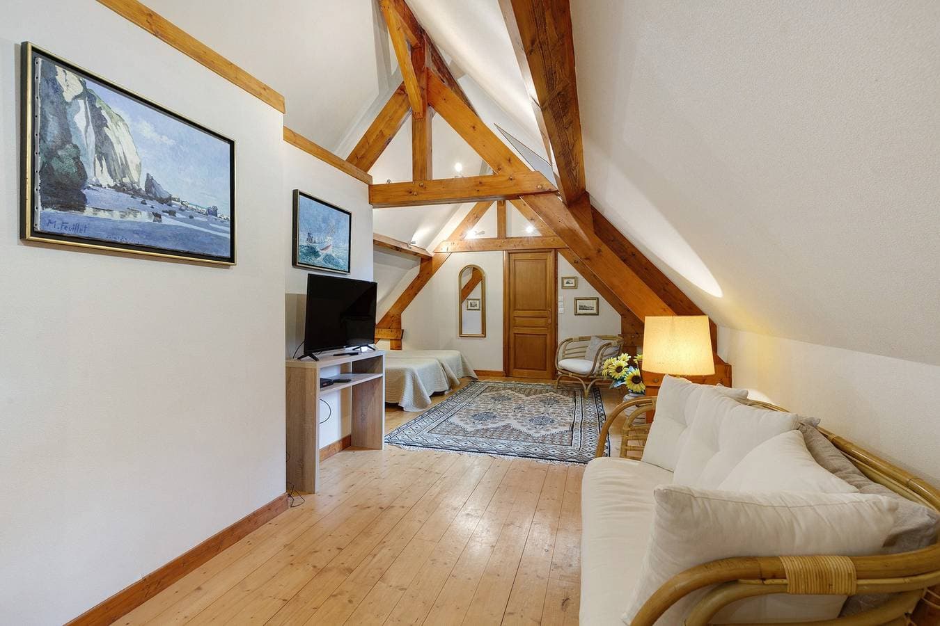 Foto 4 von 34: Bed & Breakfast 'Sous Les Bruyères' mit privater Terrasse, Garten und WLAN