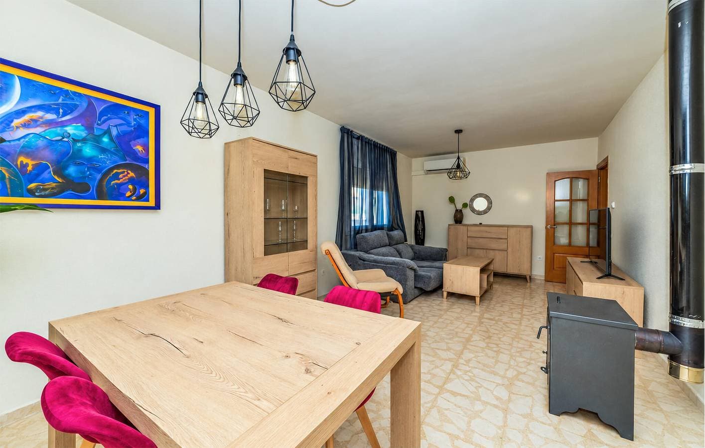 Foto 13 von 37: Gemütliche 90sqm Wohnung: Parkplatz, AC, Grill, WiFi, 1,5km zur Cala Misteri