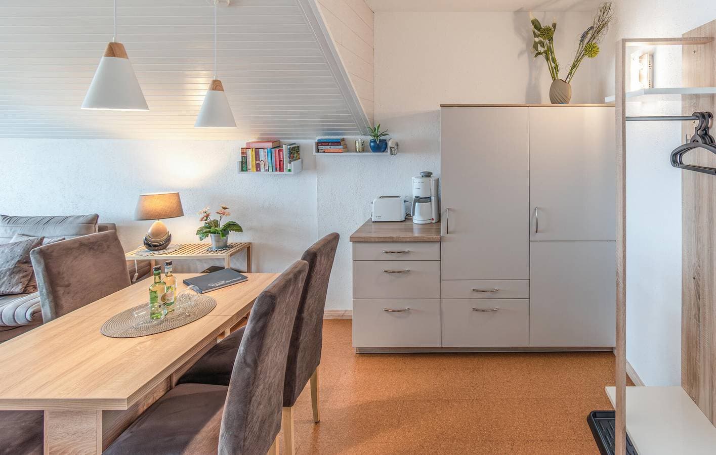 Foto 5 von 23: Gemütliches Apartment in Strandnähe mit Terrasse und Parkplatz