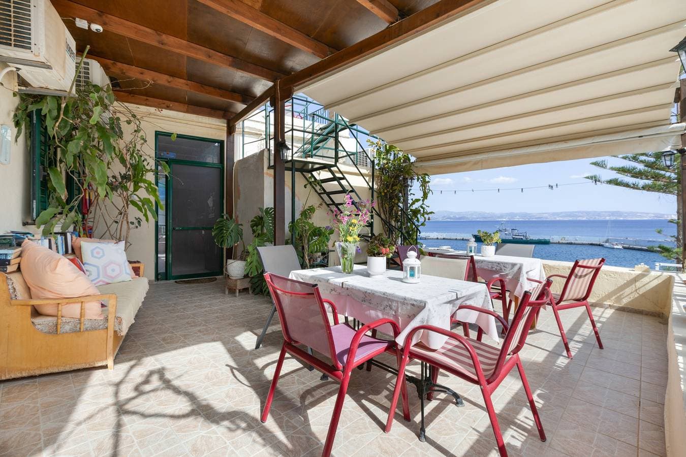 Foto 5 von 55: Bed & Breakfast „Doppelzimmer Meerblick“ mit Meerblick, WLAN und Klimaanlage